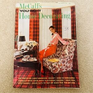 ⭐️ Vintage 1968 McCall's Home Decorating Magazine